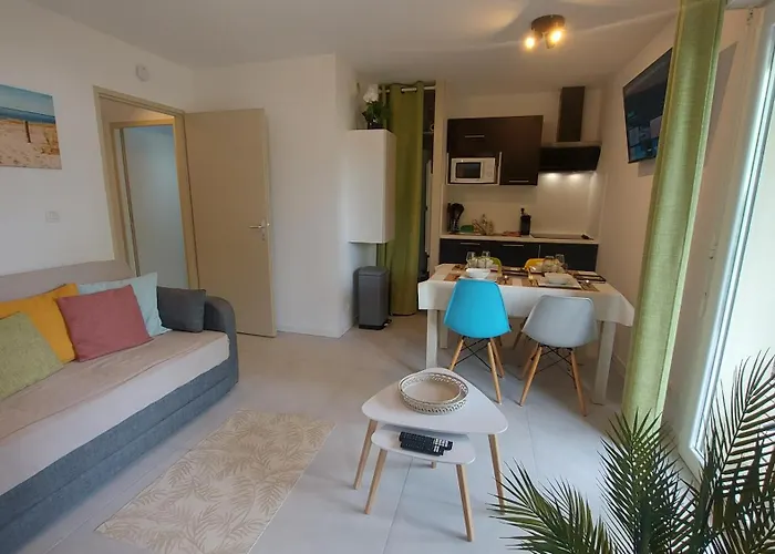 Apartmán T2, 50m Du Lac, Piscine, Wifi, Jardin Terrasse Sans Vis-a-vis, 1 A 4 Pers